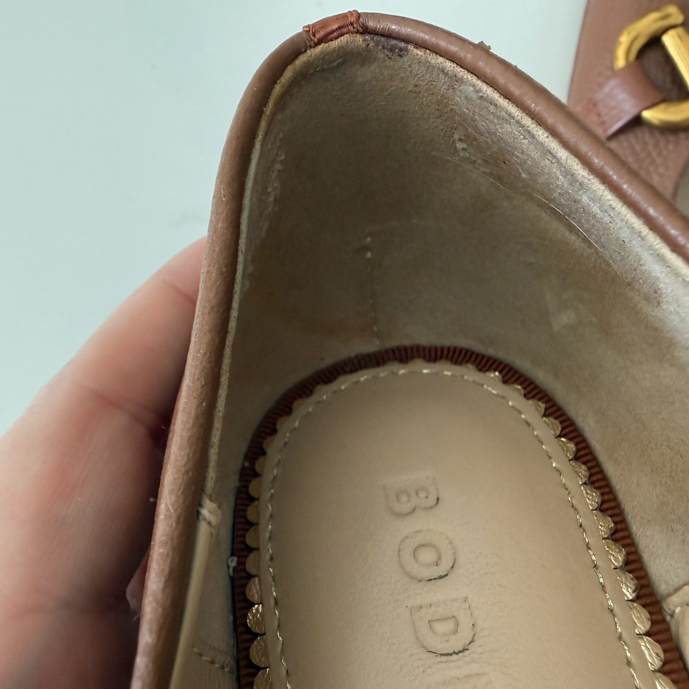 Boden Iris Snaffle Ballet Flats-Brown-Size 38 - Picture 8 of 11